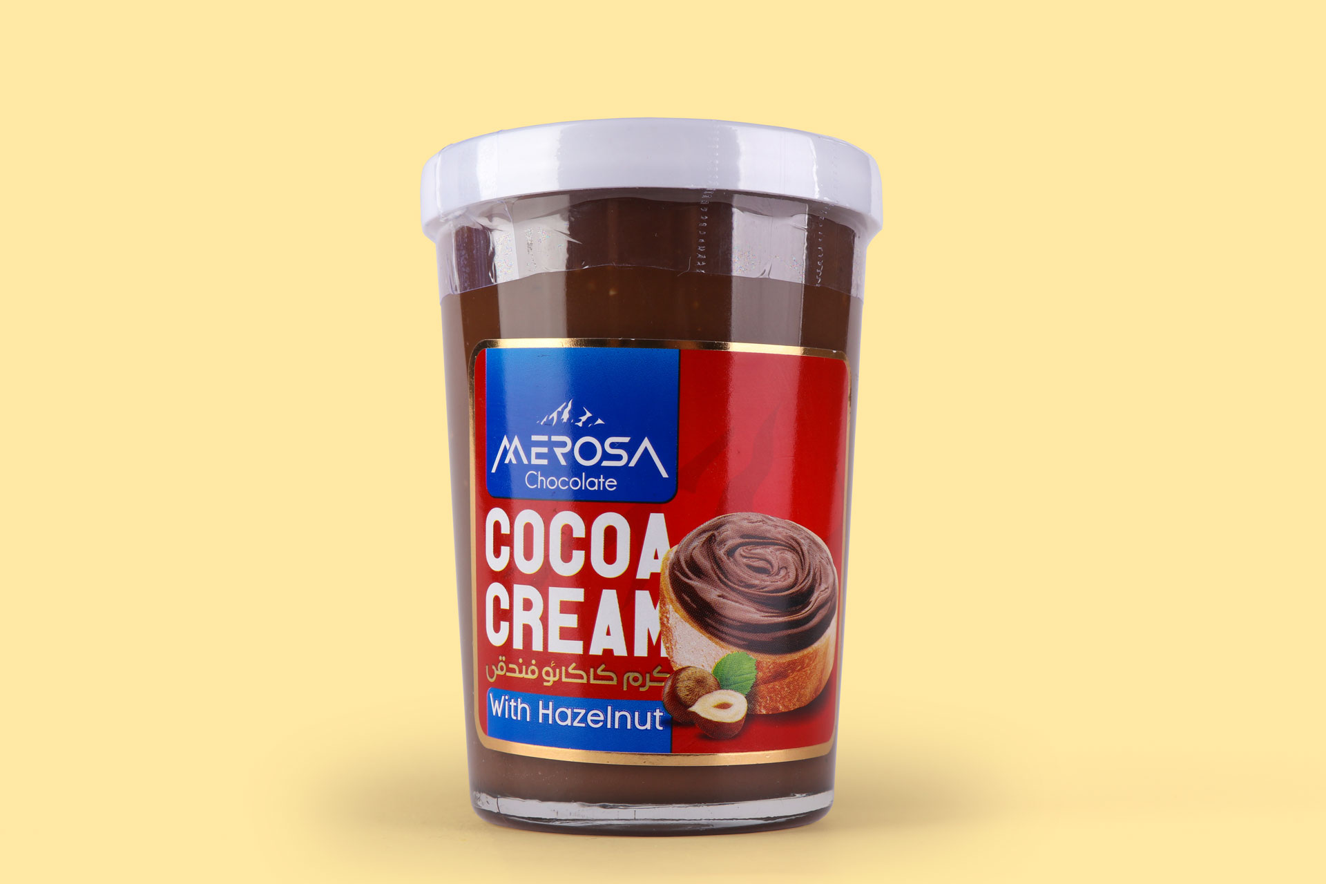 شکلات صبحانه - کرم کاکائو فندقی متوسط مروسا